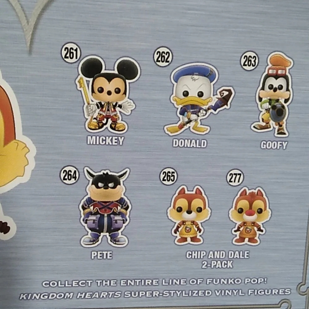 SALE! New POP! Chip And Dale Vinyl Figures 2 Pack - Picture 9 of 14